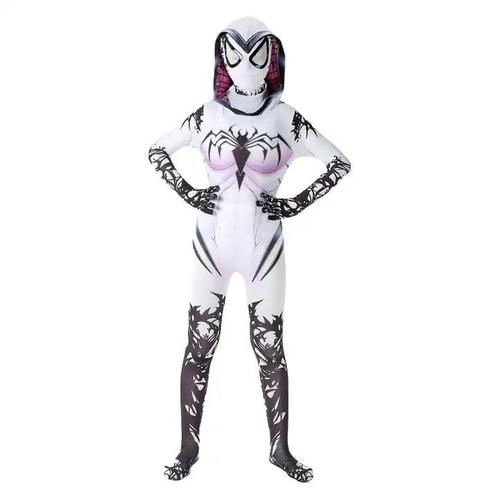 Halloween Spider-Gwen - 104 (3-4 Jaar) - Verkleedkleding, Kinderen en Baby's, Carnavalskleding en Verkleedspullen, Nieuw, Ophalen of Verzenden