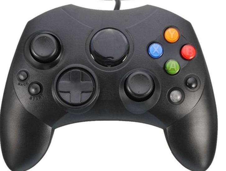 Xbox Classic S Controller Zwart (Third Party) (Nieuw), Spelcomputers en Games, Spelcomputers | Xbox Original, Nieuw, Ophalen of Verzenden