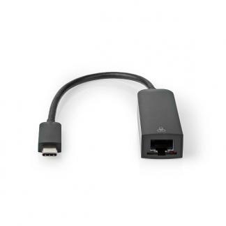 Netwerkadapter USB C naar RJ45 | Nedis, Computers en Software, Pc- en Netwerkkabels, Nieuw, Verzenden
