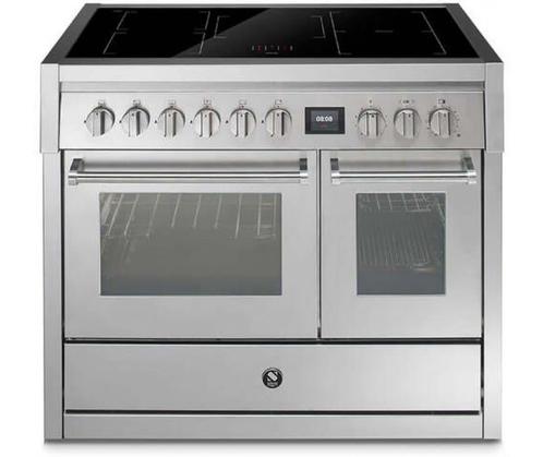 Steel GQ10SF-5FI inductie fornuis met 5 zones, in meerdere, Witgoed en Apparatuur, Fornuizen, Nieuw, Ophalen of Verzenden