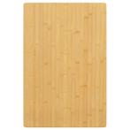 vidaXL Tafelblad 40x60x4 cm bamboe, Huis en Inrichting, Tafels | Eettafels, Verzenden, Nieuw