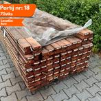 Bangkirai Schuttingpalen 2000x90x90mm, Doe-het-zelf en Verbouw, Platen en Panelen, Ophalen of Verzenden, Nieuw