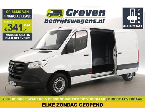 Mercedes-Benz Sprinter 2.1 CDI L2H1 AUT Airco Carplay €341pm, Auto's, Bestelauto's, Automaat, Diesel, Wit, Mercedes-Benz, Verzenden
