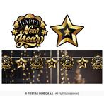 Elegante Happy New Year Slinger Zwart/Goud (3m), Ophalen of Verzenden, Nieuw