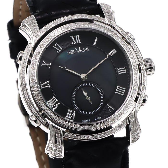 GEOVANI - Diamond Swiss Watch - GOM509-SL-D-8 - Zonder, Sieraden, Tassen en Uiterlijk, Horloges | Heren