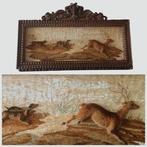 Tijdschriftenhouder - Walnoot - 51cm, Antiek en Kunst, Antiek | Meubels | Stoelen en Banken