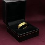 24 Karaat gouden Byzantijnse band ring, 18 tot 19, Gebruikt, Overige kleuren, Ophalen of Verzenden