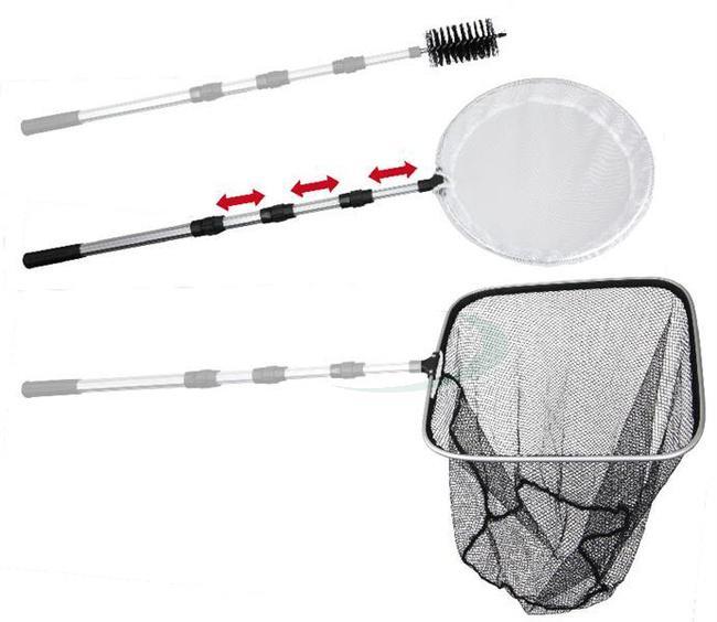 AANBIEDING: 3-1 vijver schepnetset (Vijveronderhoud), Tuin en Terras, Vijver-toebehoren, Vijvernet, Nieuw, Ophalen of Verzenden