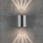 ACTIE: Buitenlamp gevelverlichting stainless steel up & FOIR, Nieuw, Verzenden