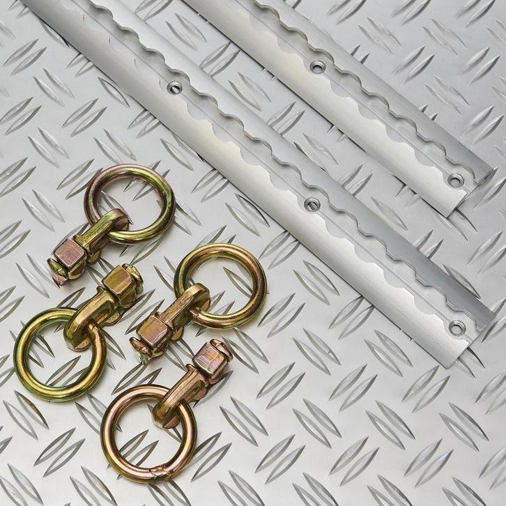 Datona Bindrails (2 stuks) voor bedrijfswagens - 150 cm,, Motoren, Onderdelen | Merk-onafhankelijk, Nieuw, Ophalen of Verzenden