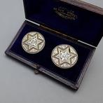 Art Deco Damascus - Manchetknopen - In originele