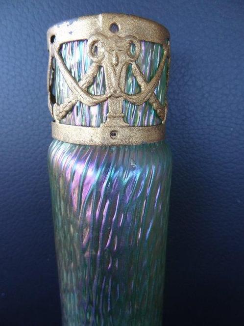 Vaas - Glas - Jugendstil vaas, Wenen, Antiek en Kunst, Antiek | Glas en Kristal