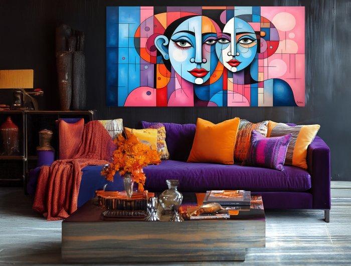 Oskar Rekozi - BigArt · Cubism - XXL - 1/1 Unique Piece, Antiek en Kunst, Kunst | Designobjecten