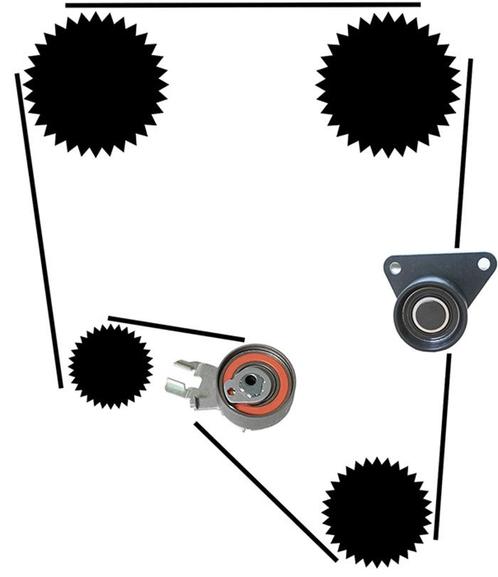 Volvo distributieriem set Timing belt kit21430028 VOLVO S60, Auto-onderdelen, Motor en Toebehoren, Nieuw, Volvo, Verzenden
