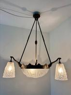 Mouynet & Degué - Kroonluchter - Metaal, Glas