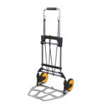 Opvouwbare steekwagen, lvm. 125 kg  -  Grijs  -  Aluminium, Zakelijke goederen, Kantoor en Winkelinrichting | Magazijn, Stelling en Opslag