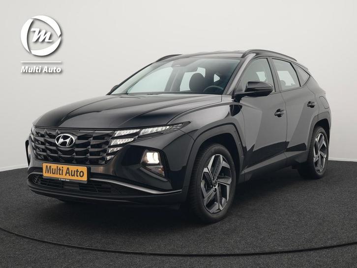 Zakelijke Lease |  Hyundai Tucson 1.6 T-GDI Comfort 4WD Plug, Auto's, Hyundai, Dealer onderhouden, Lease, Zwart, Automaat, SUV of Terreinwagen