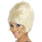 Sixties damespruik blond - Damespruiken, Verzenden, Nieuw