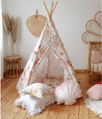 Tipi tent met vrolijke bloemenprint – Flower Power | Geze., Kinderen en Baby's, Speelgoed | Speeltenten, Ophalen of Verzenden