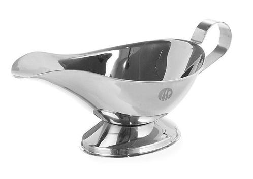Sauskom - 0,46 l - Op voet - RVS - Hendi -  432136, Zakelijke goederen, Horeca | Keukenapparatuur, Nieuw in verpakking, Verzenden