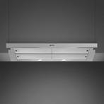 SMEG KSET999XE 90CM Dampkap Telescopisch dampkamp, Ophalen, Recirculatie, Nieuw, Inbouw
