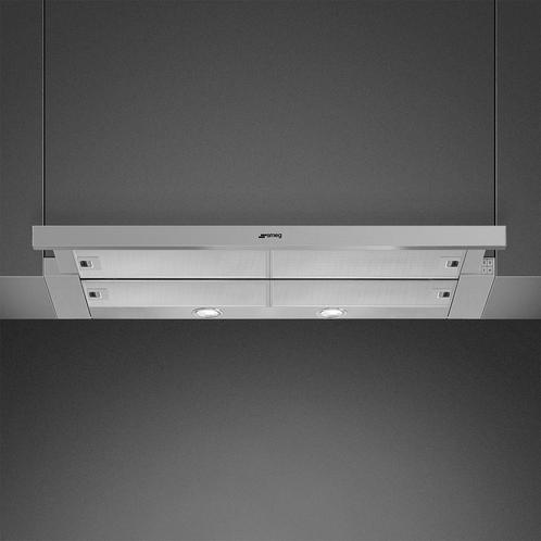 SMEG KSET999XE 90CM Dampkap Telescopisch dampkamp, Witgoed en Apparatuur, Afzuigkappen, Inbouw, 600 tot 800 m³ per uur, Motor