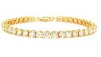 Armband - 14 karaat Geel goud - 12.21ct. tw. Diamant, Nieuw