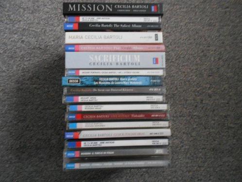 Cecilia Bartoli - Collection of 19 CDs with Cecilia Bartoli, Cd's en Dvd's, Vinyl Singles
