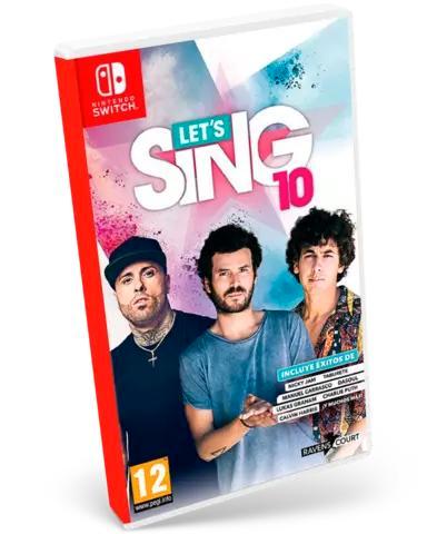 Switch Lets Sing 10, Spelcomputers en Games, Spelcomputers | Nintendo Switch, Zo goed als nieuw, Verzenden
