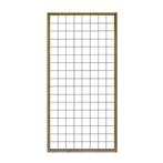 Stalen Plantenklimrek Trellis Grenen 180 x 60 cm, Verzenden, Nieuw, Hout