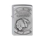 Zippo Gemini emblem (Zodiac), Verzamelen, Verzenden, Nieuw, Aansteker