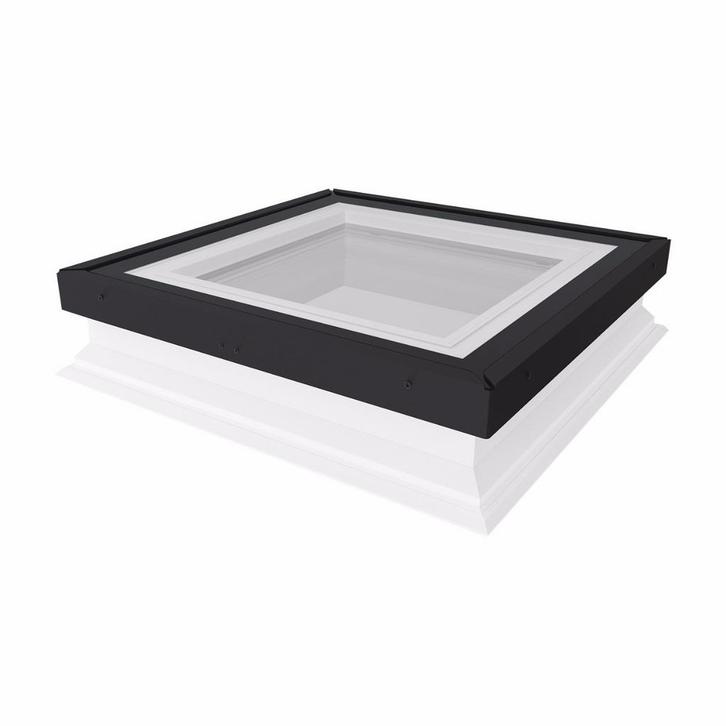 Fakro platdakraam DXG met vlak glas, P2 veiligheidsglas 100x, Doe-het-zelf en Verbouw, Glas en Ramen, Verzenden