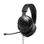 JBL Quantum 100, bedrade over ear gaming headset met afneemb, Verzenden, Nieuw