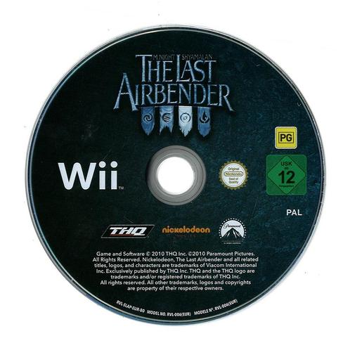 The Last Airbender (losse disc) (Nintendo Wii), Spelcomputers en Games, Games | Nintendo Wii, Gebruikt, Vanaf 7 jaar, Verzenden