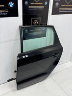 VW Polo 6R portier 4-deurs links achter zwart L041 bj.2011, Gebruikt, Links, Volkswagen, Deur