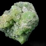 Prehniet met kwarts - Djebel Melh, Figuig, Marokko - Hoogte: