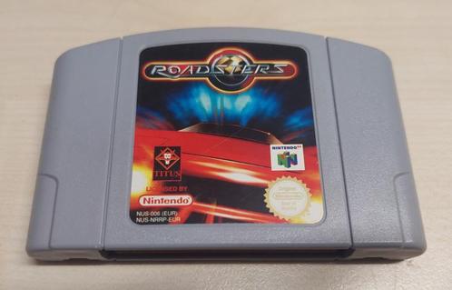Roadsters losse cassette (Nintendo 64 tweedehands game), Spelcomputers en Games, Games | Nintendo 64, Zo goed als nieuw, Ophalen of Verzenden