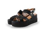 Mustang Sandalen in maat 37 Zwart | 10% extra korting, Verzenden, Zwart, Sandalen of Muiltjes, Zo goed als nieuw