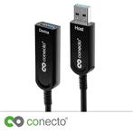 2dekans | conecto USB 3.1(gen 2) verlengkabel - 50 meter -, Computers en Software, Pc- en Netwerkkabels, Ophalen of Verzenden
