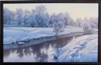 Karlovich Evgeny Vitalievich (1967) - Paesaggio invernale, Antiek en Kunst