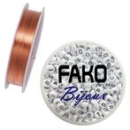 Fako Bijoux® - Koperdraad - Metaaldraad - Sieraden Maken -, Hobby en Vrije tijd, Verzenden, Nieuw