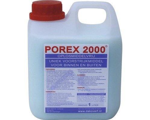 Porex 2000 Isolerende Voorstrijk 5 Liter, Doe-het-zelf en Verbouw, Verf, Beits en Lak, Nieuw, Ophalen of Verzenden