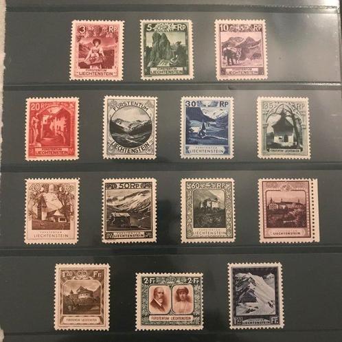 Liechtenstein 1930 - Landscapes and royal couple - Michel, Postzegels en Munten, Postzegels | Europa | Oostenrijk