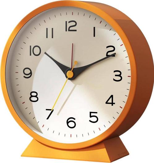 Tyme Wekker Analoog - Zonder Tikgeluid - Met Alarm - Incl., Huis en Inrichting, Woonaccessoires | Overige, Zo goed als nieuw, Ophalen of Verzenden