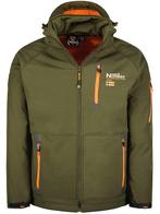 Geographical Norway Softshell Heren Jas Roddy Kaki, Nieuw, Verzenden