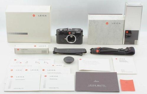 Leica M6 TTL 0.72 Millennium Black Paint Meetzoeker camera, Verzamelen, Fotografica en Filmapparatuur