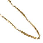 Halsketting - 18 karaat Geel goud, Sieraden, Tassen en Uiterlijk, Kettingen, Nieuw