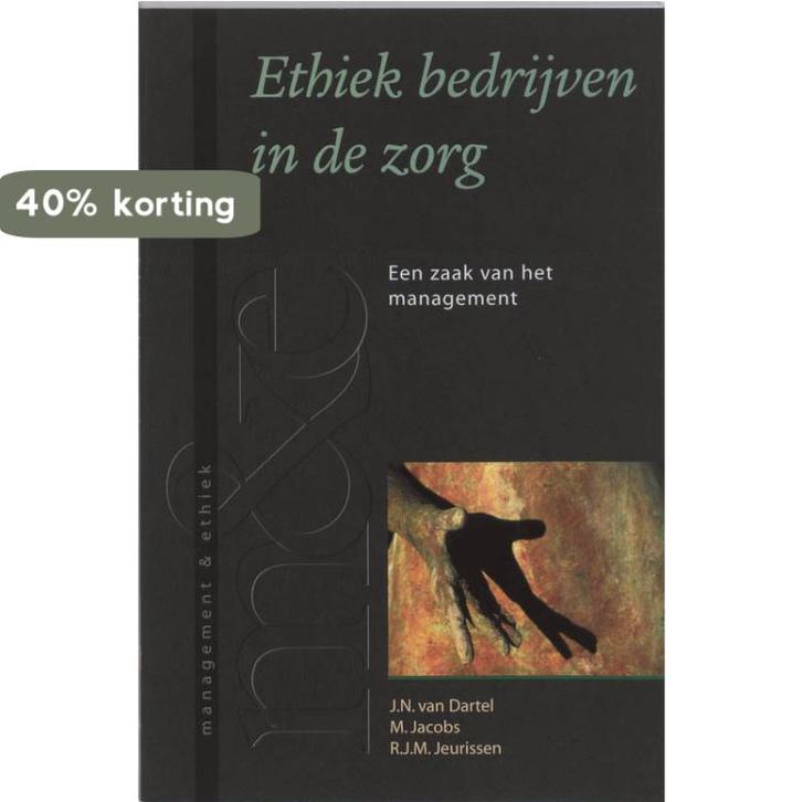 Ethiek bedrijven in zorg 9789023236900 Mirjam Jacobs, Boeken, Filosofie, Zo goed als nieuw, Verzenden