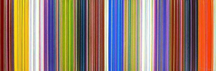 Tehos - Abstraction TC 02-2025 - XXL, Antiek en Kunst, Kunst | Schilderijen | Modern