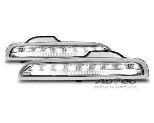 Dagrijverlichting Porsche Boxster 987 chrome 04 - 09, Auto-onderdelen, Overige Auto-onderdelen, Ophalen of Verzenden